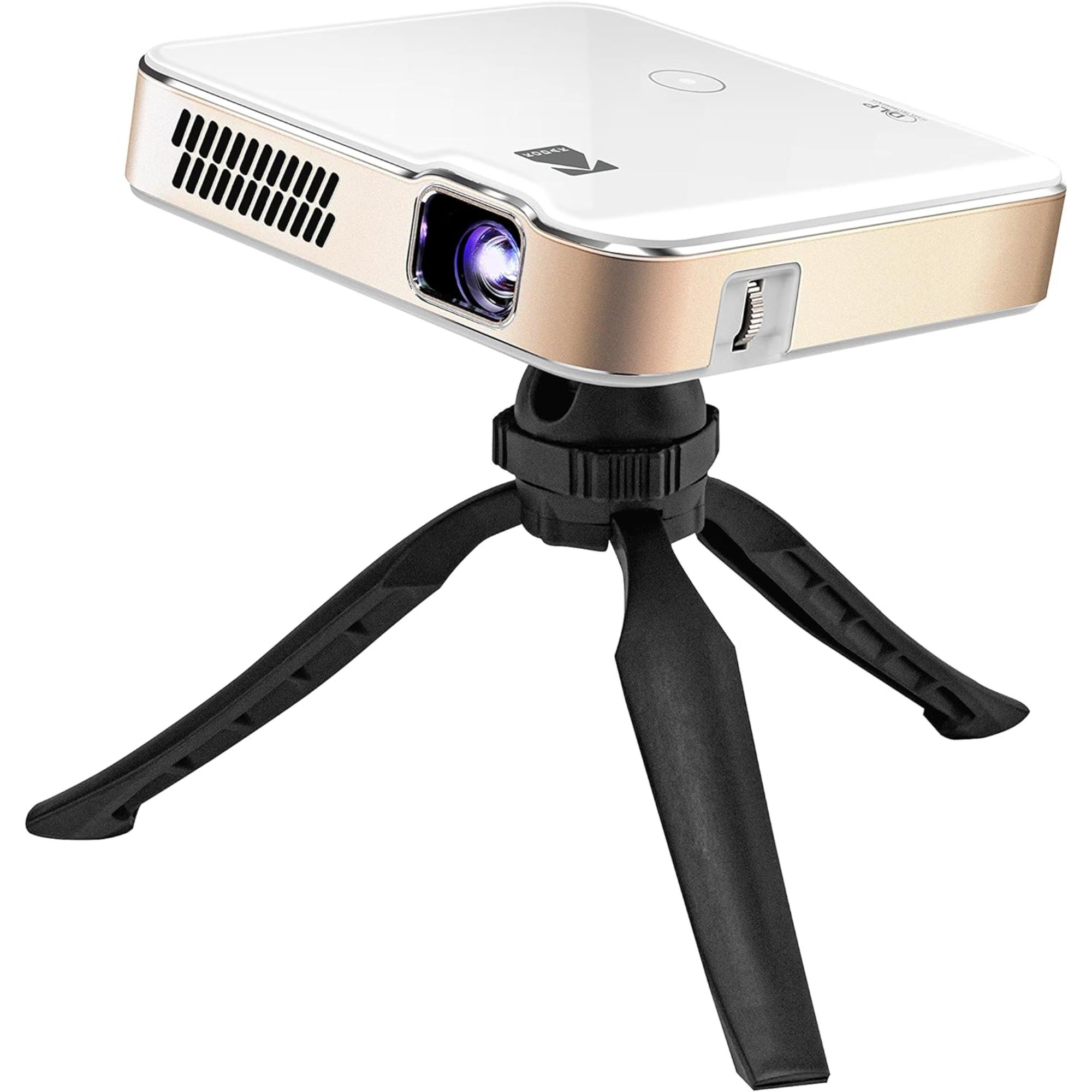 Kodak Luma 400 Smart Projector, 720p Portable Projector With Wifi And Bluetooth, Tripod Included