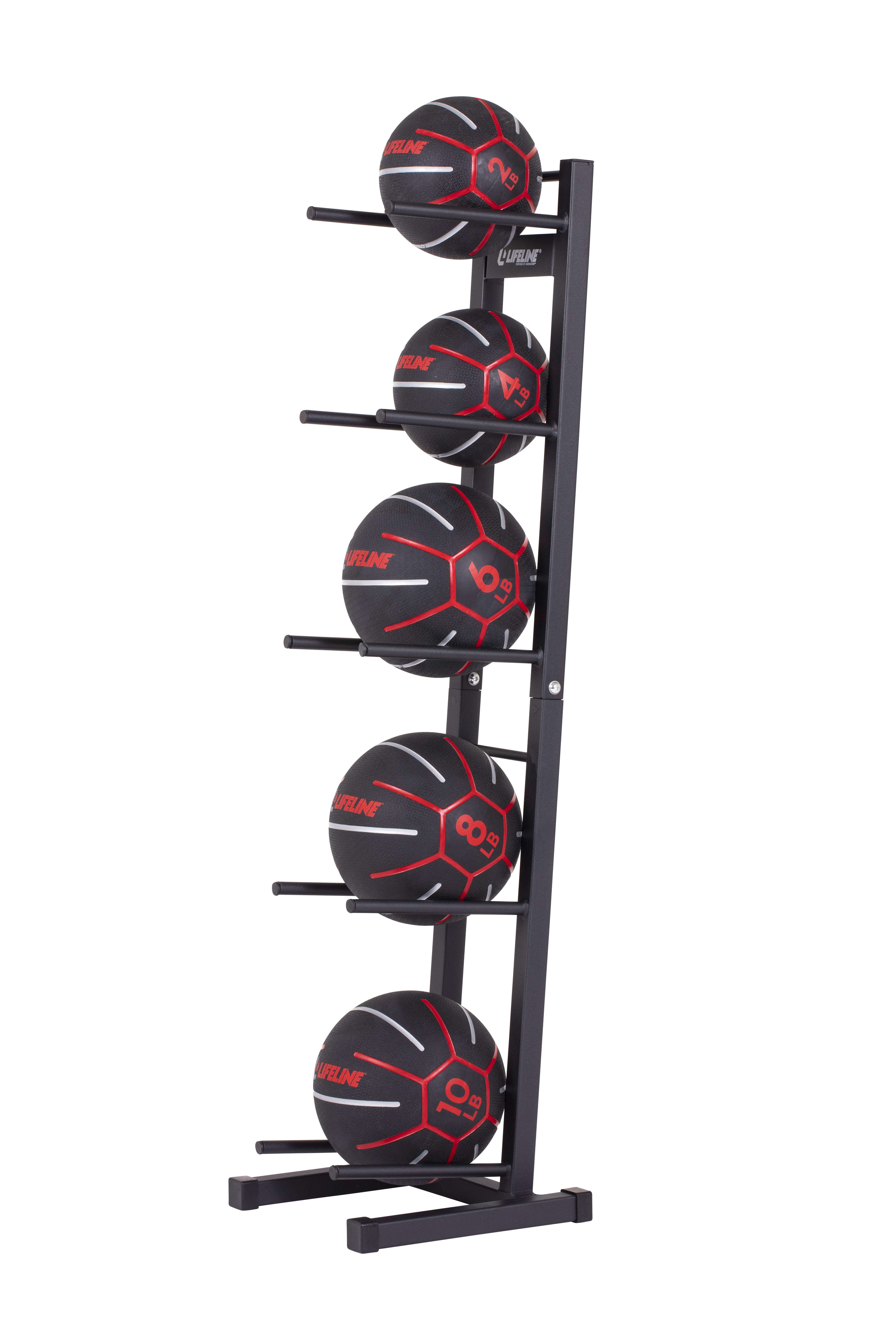 Lifeline - Medicine Ball Set W/Rack