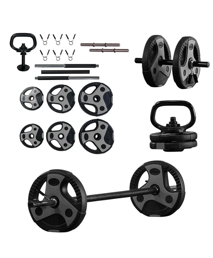 US Weight 43 Pound Adjustable Weight Set With 55