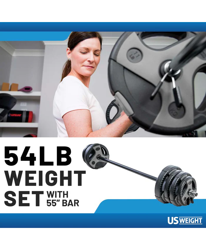US Weight 54 LB Weight Set With 55