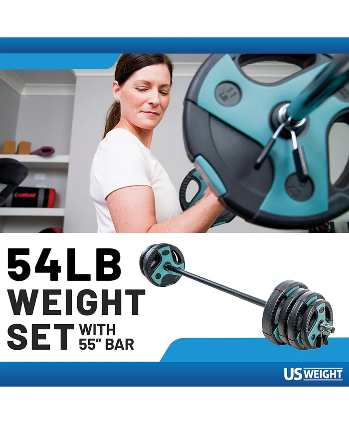 US Weight 54 LB Weight Set With 55