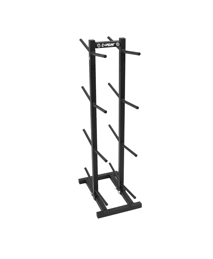 Lifeline Fitness Slam Ball Rack – Vertical 8-Tier Storage Solution