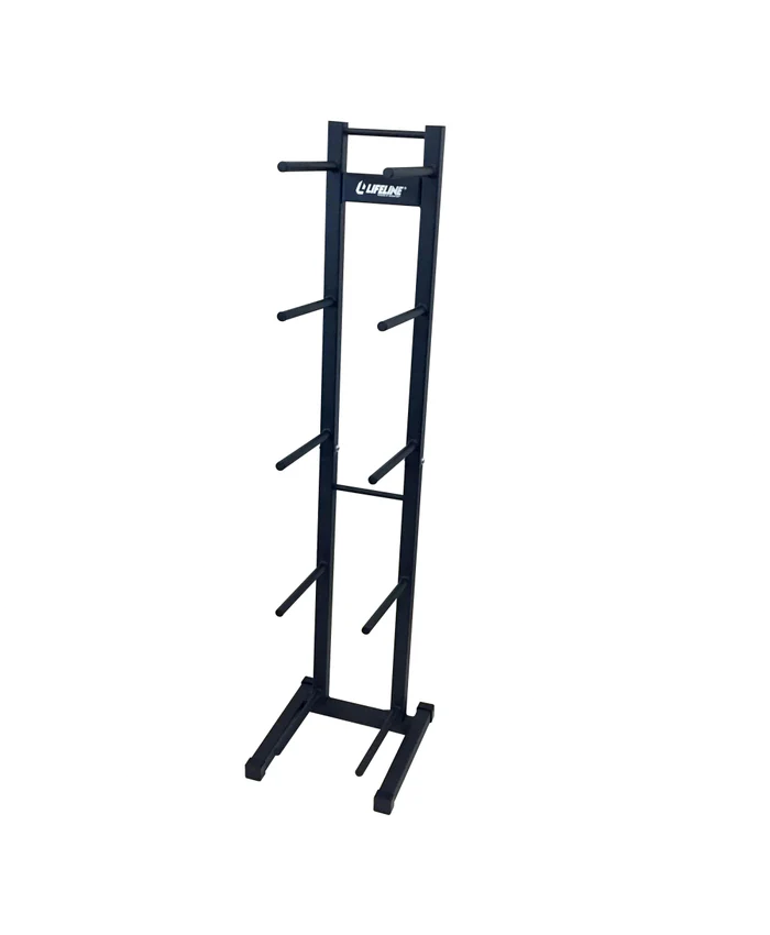 Lifeline Fitness Medicine Ball Rack - Verticle 5-Tier Rack for Home Gym Storage