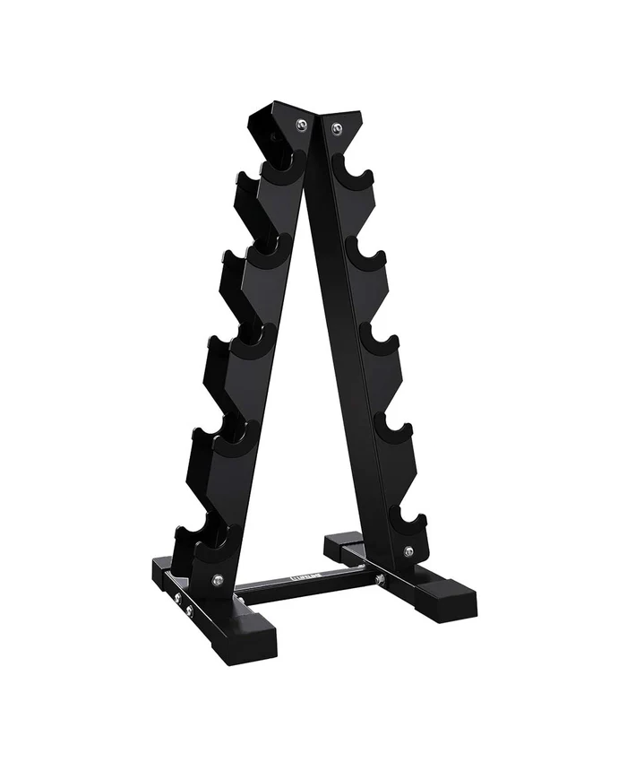 Lifeline A-Frame Dumbbell Rack – Compact And Durable Storage Solution For Up To 200 Lbs Of Dumbbells