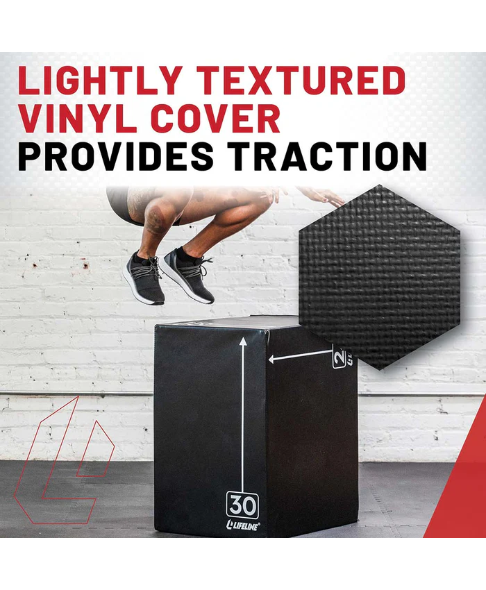 Lifeline Fitness 3-IN-1 FOAM PLYO BOX - Two Sizes Available