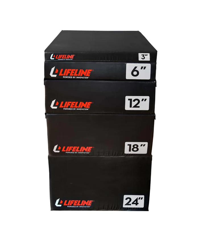 Foam Plyo Boxes - Workout Equipment For Home Gym - Plyometric Boxes For Cardio, Agility, Jump Training