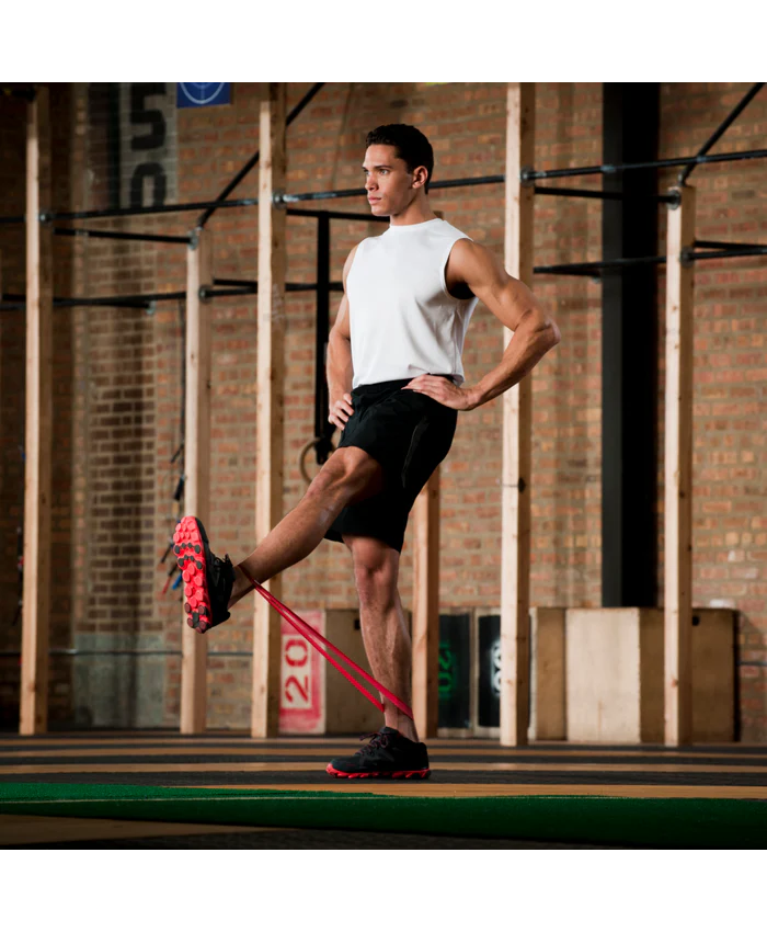 Lifeline Flat Resistance Band Kit for Increased Muscle Strength, Balance and Range of Motion - Levels 1, 2, 3