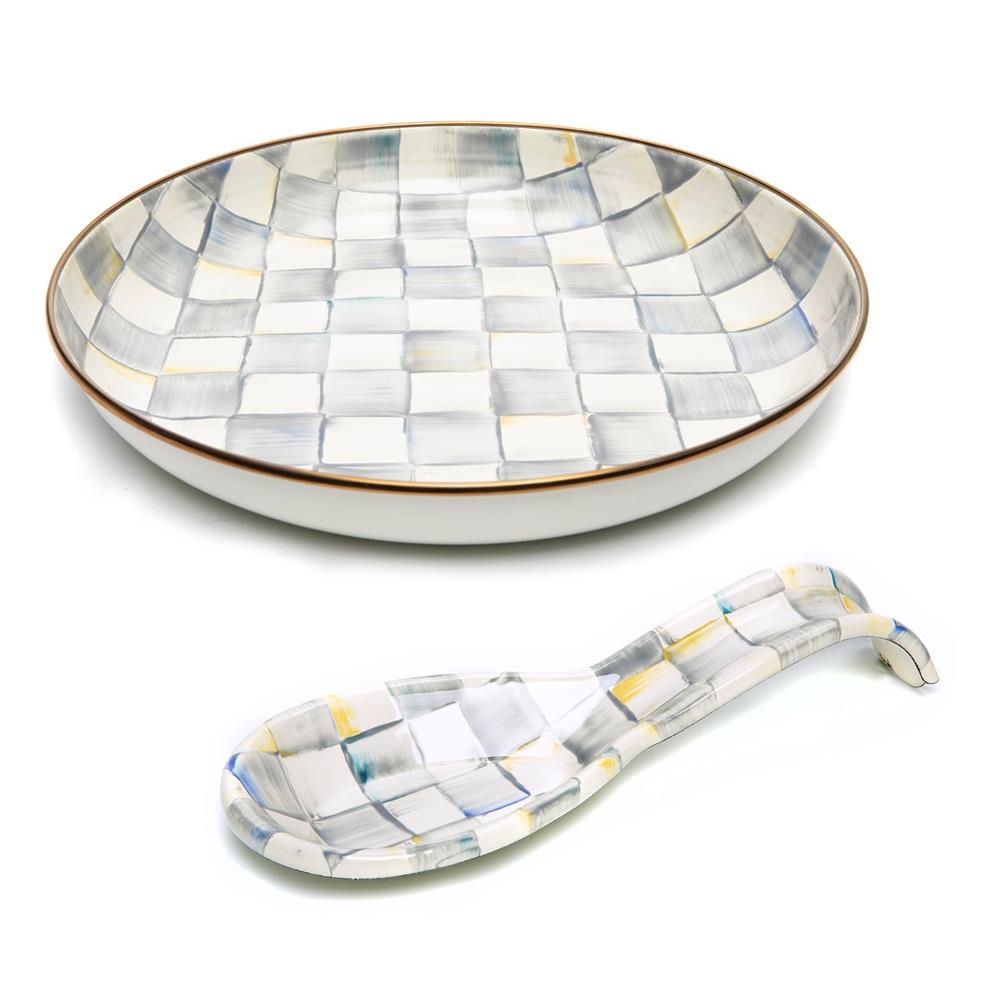 Sterling Check Abundant Serving Set