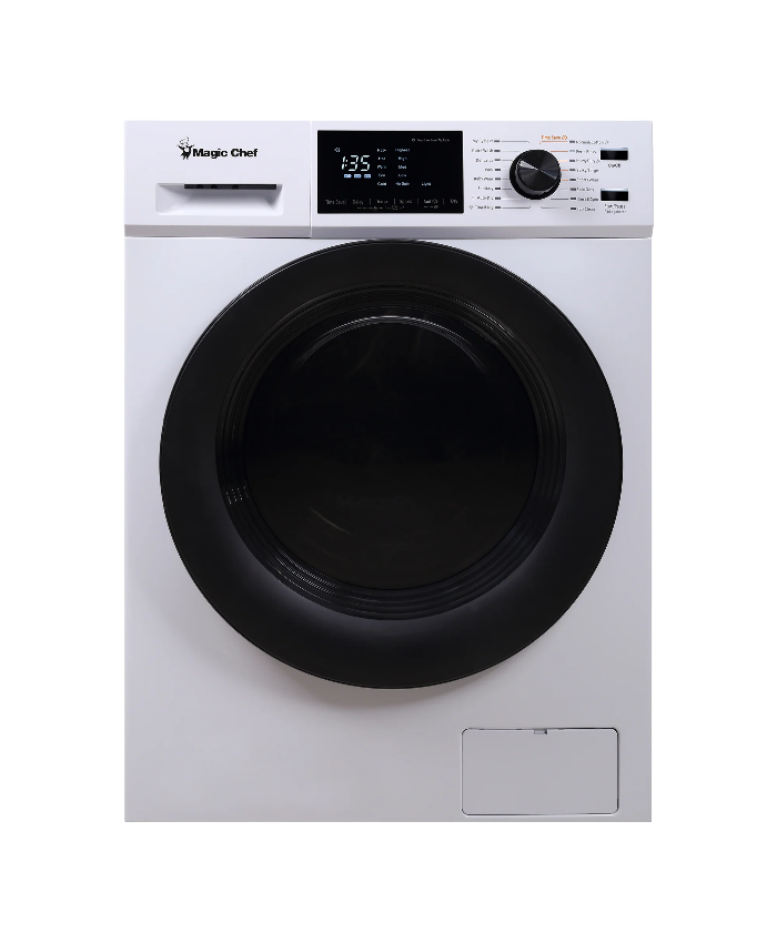 2.7 Cu. Ft. White All In One Ventless Washer Dryer Combo