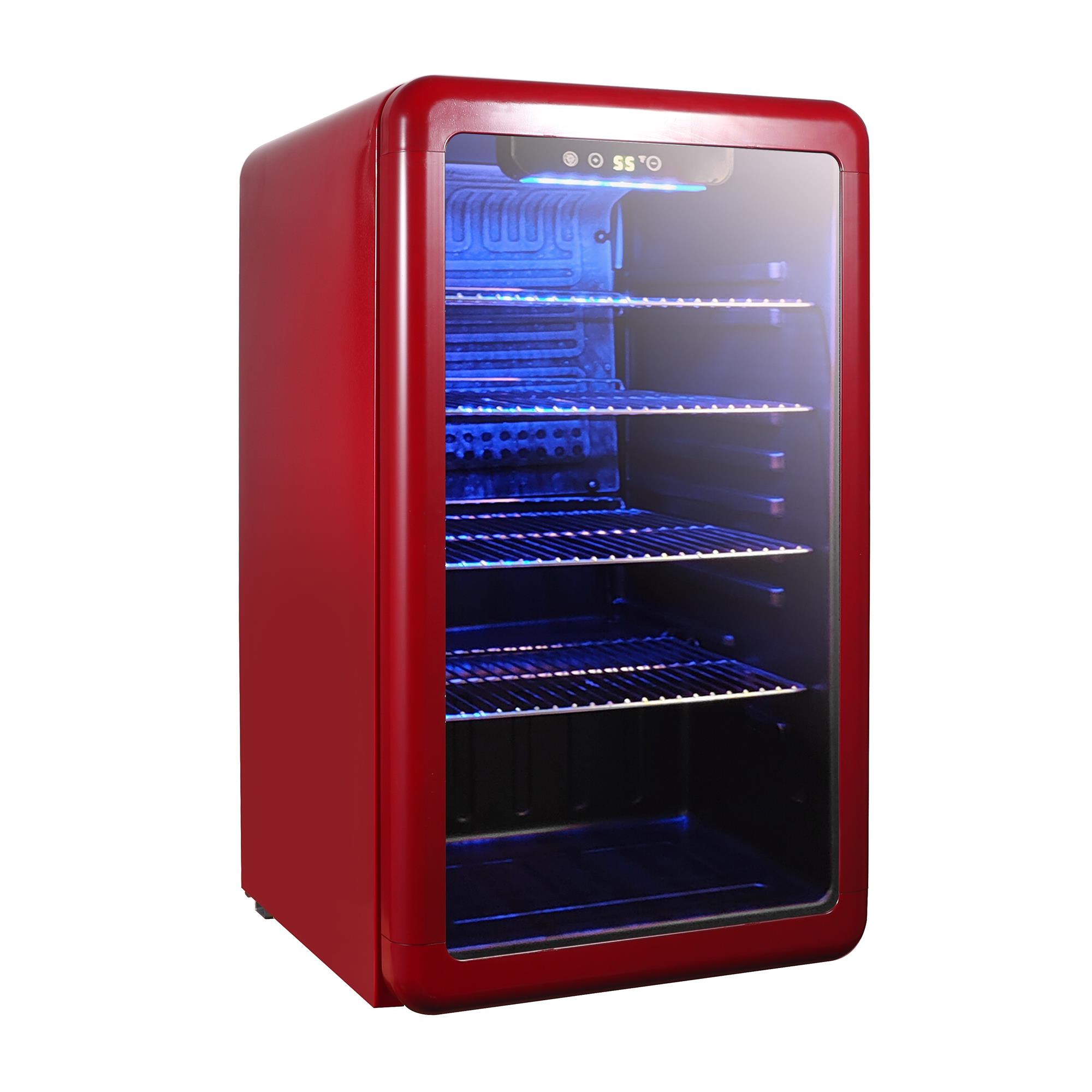 3.4 Cu. Ft. Beverage Cooler, Retro Red