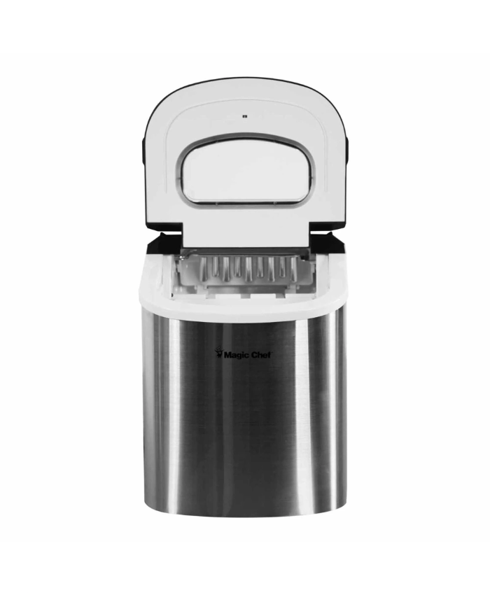 27 lb. Portable Countertop Ice Maker in Stainless