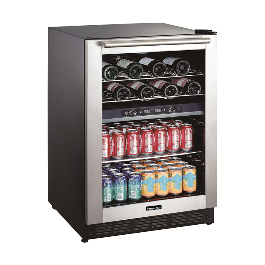 Dual Zone Wine & Beverage Cooler