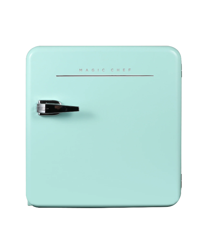 1.6 Cu. Ft. Retro Mini Refrigerator In Mint Green, Without Freezer