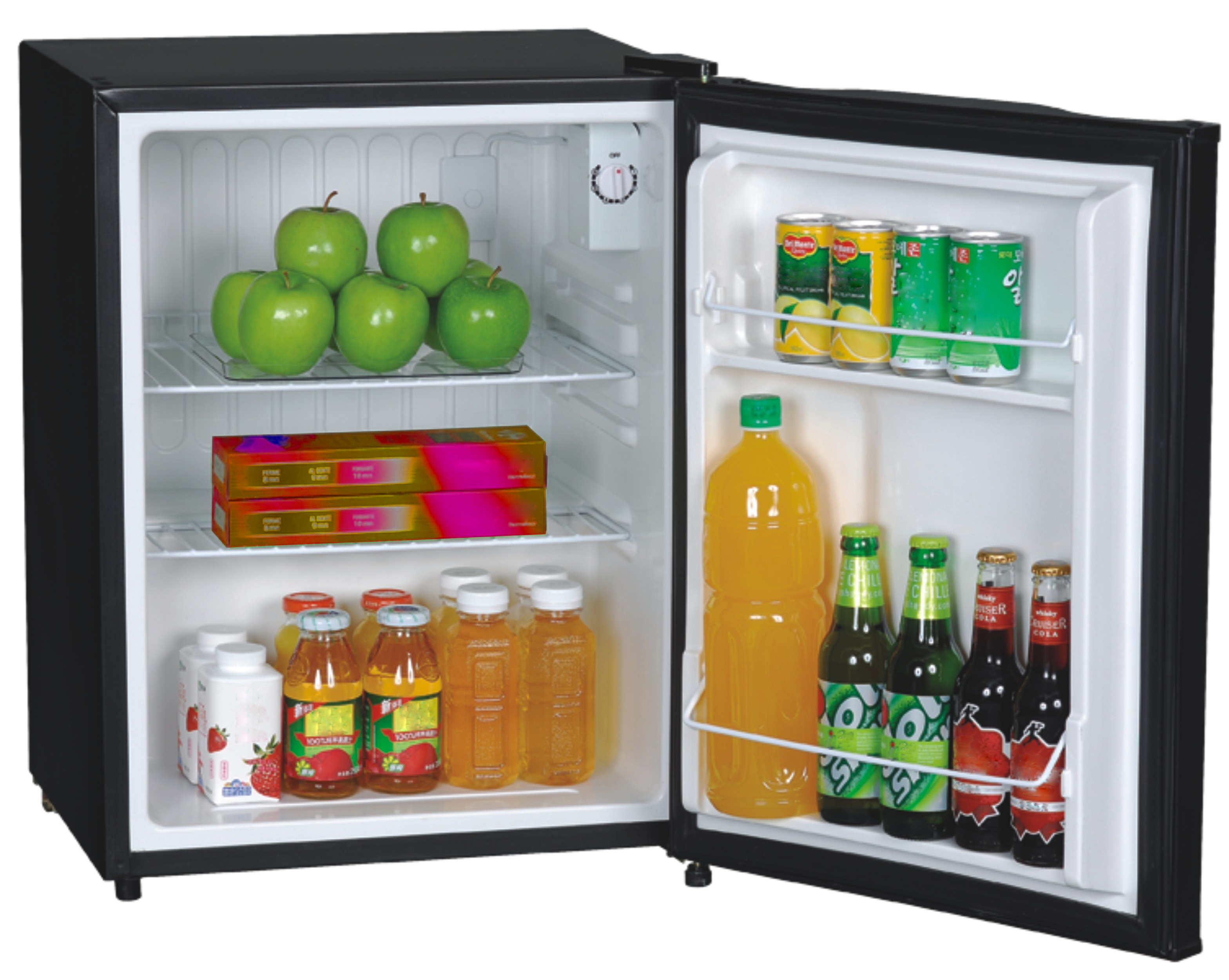 2.4 Cu. Ft. Refrigerator (No Freezer) - Black