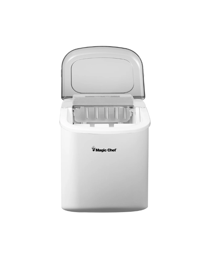 27 Lb. Portable Countertop Ice Maker In White