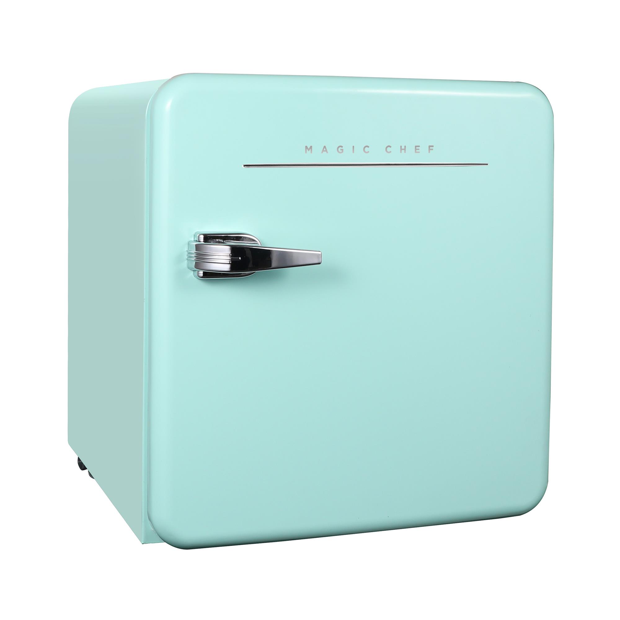 1.6 Cu. Ft. Refrigerator, Manual Defrost, Retro - Mint Green
