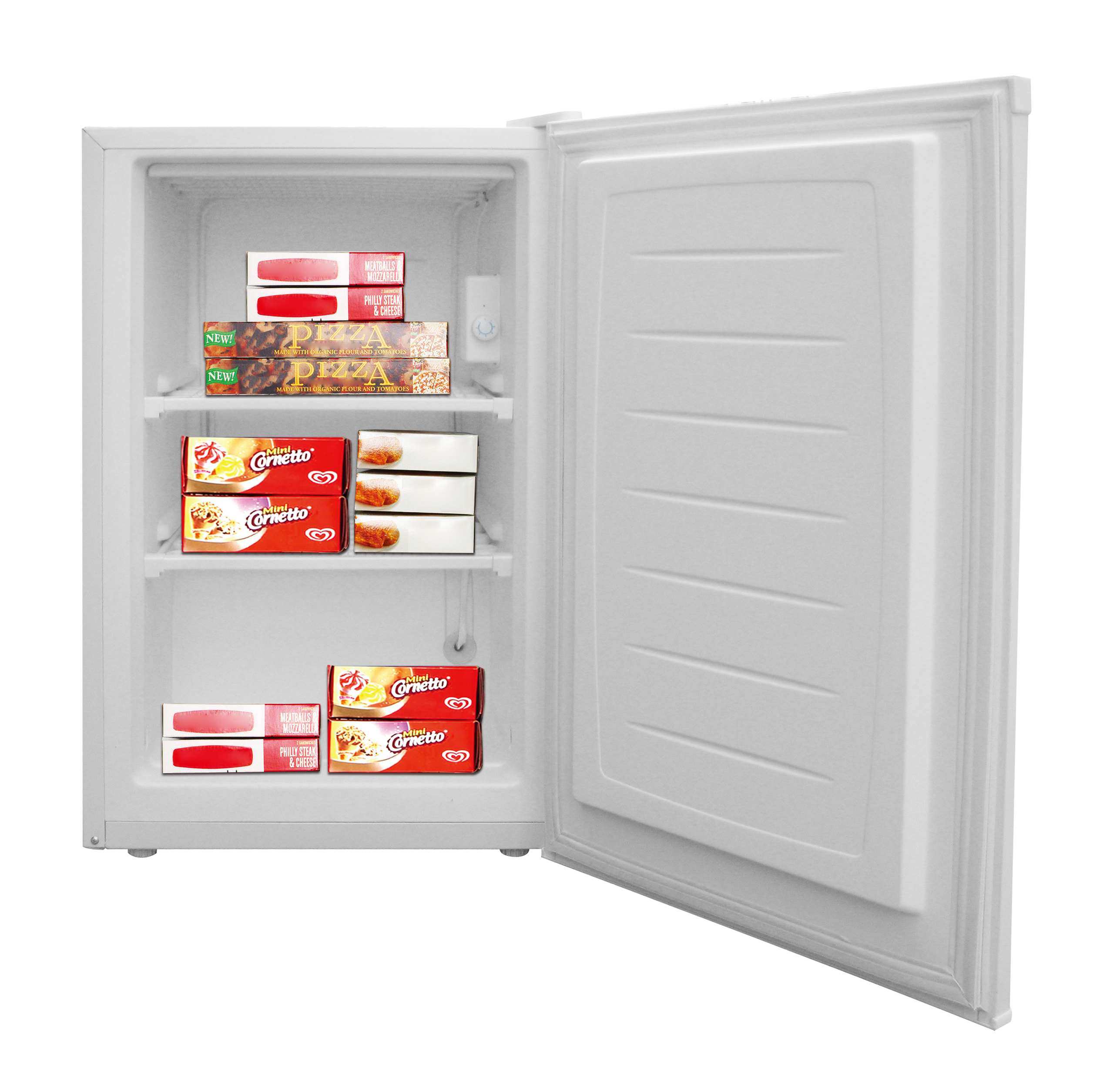 3.0 Cu. Ft. Upright Freezer - White