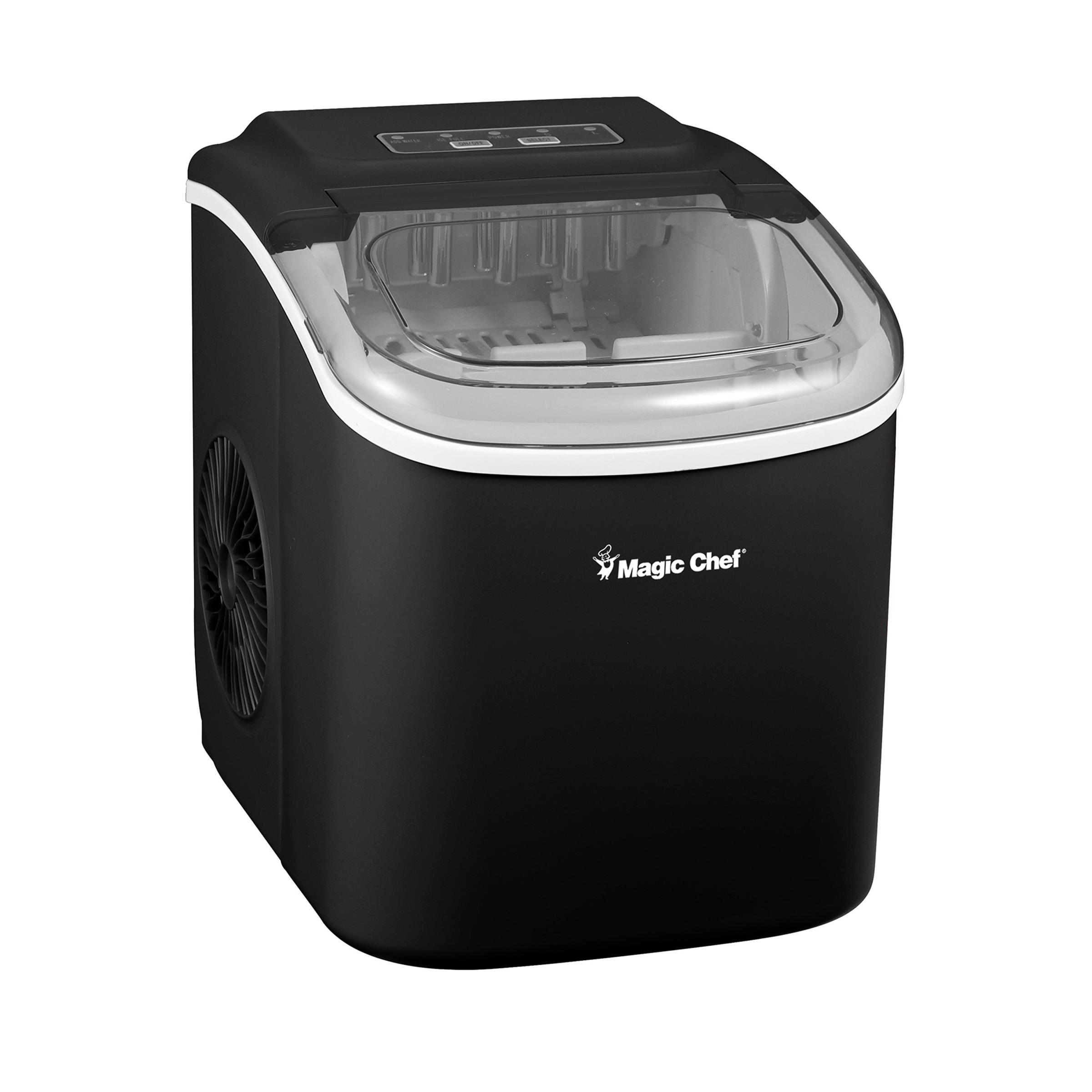 27lb Portable Countertop Ice Maker - Black