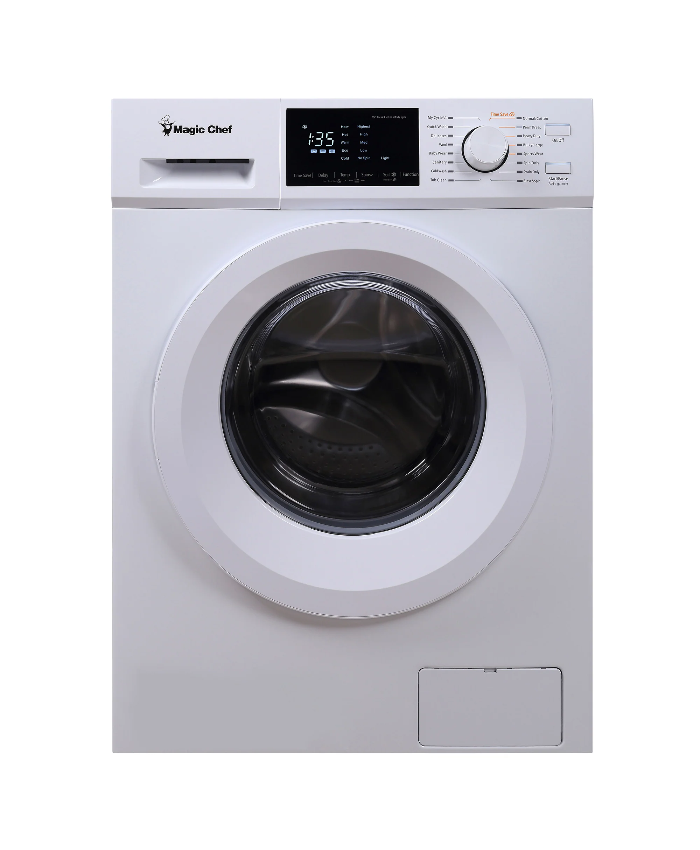 24 In. 2.7 Cu. Ft. Front Load Compact Washer In White