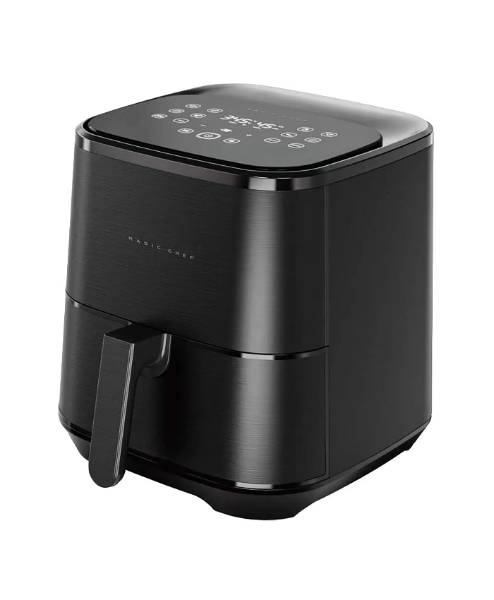 5.8 Qt. Panel Air Fryer, In Black