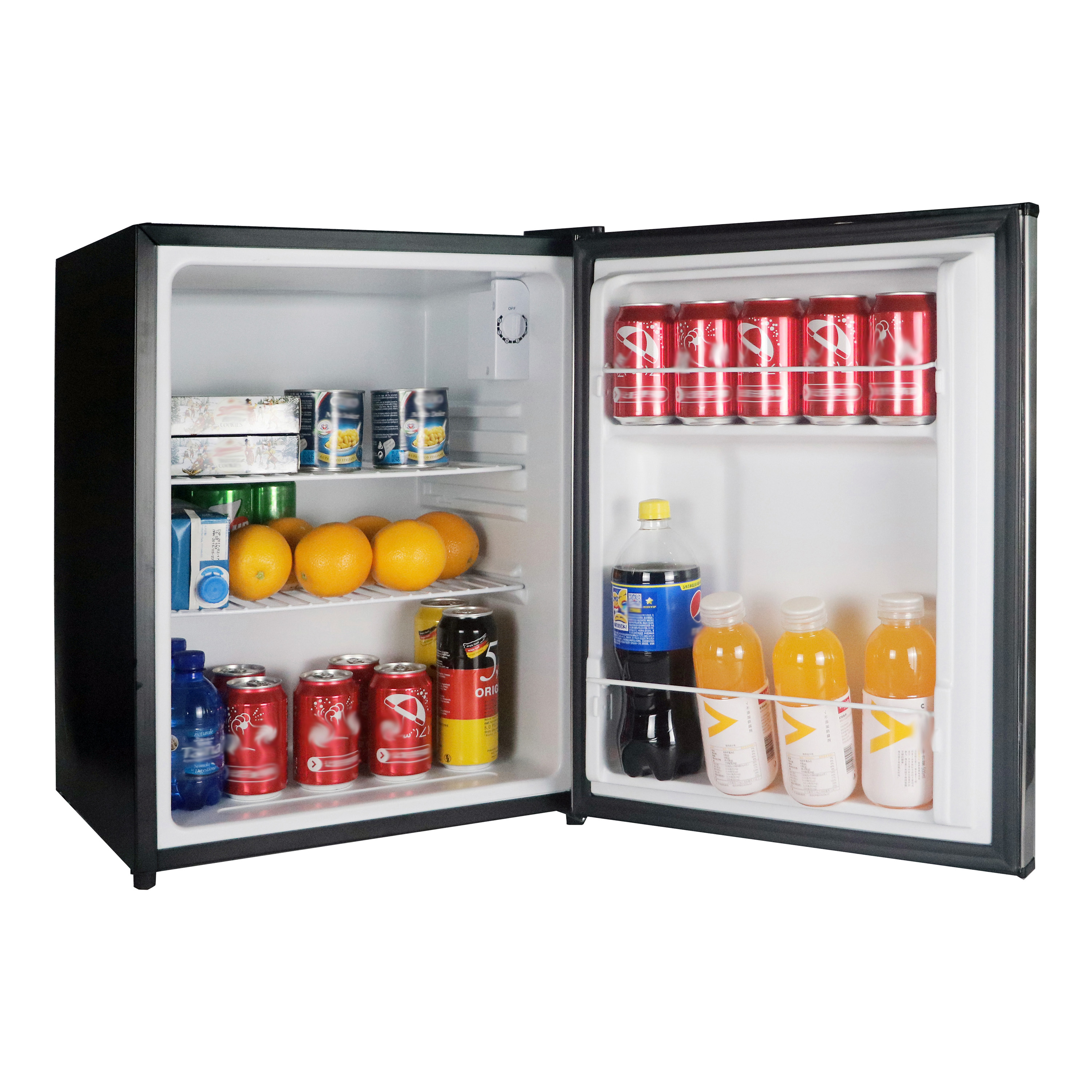 2.4 Cu. Ft. Refrigerator (No Freezer) - Stainless Look