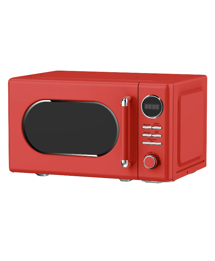 0.7 Cu. Ft . Retro Countertop Cooking In Red