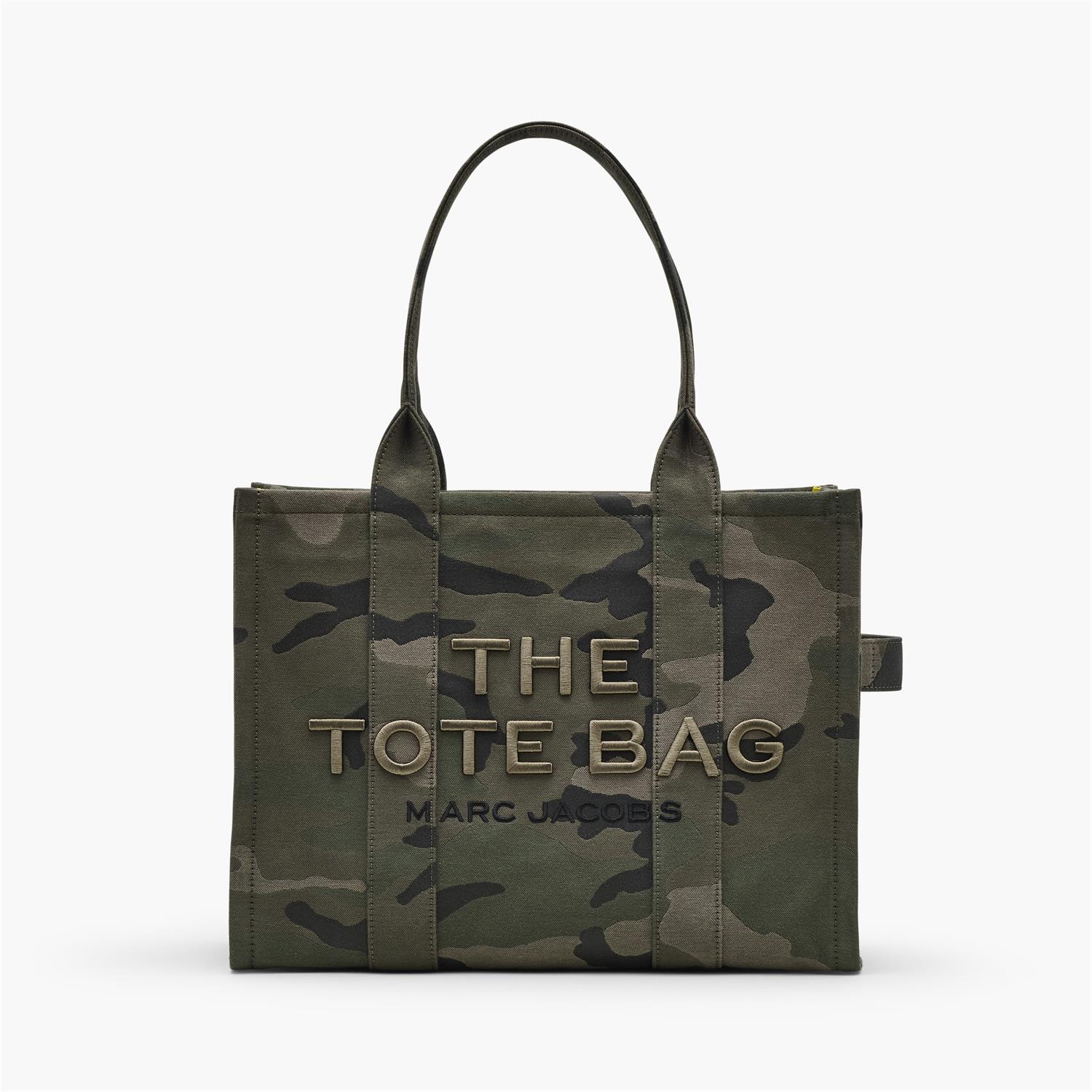 The Camo Jacquard Large Tote Bag