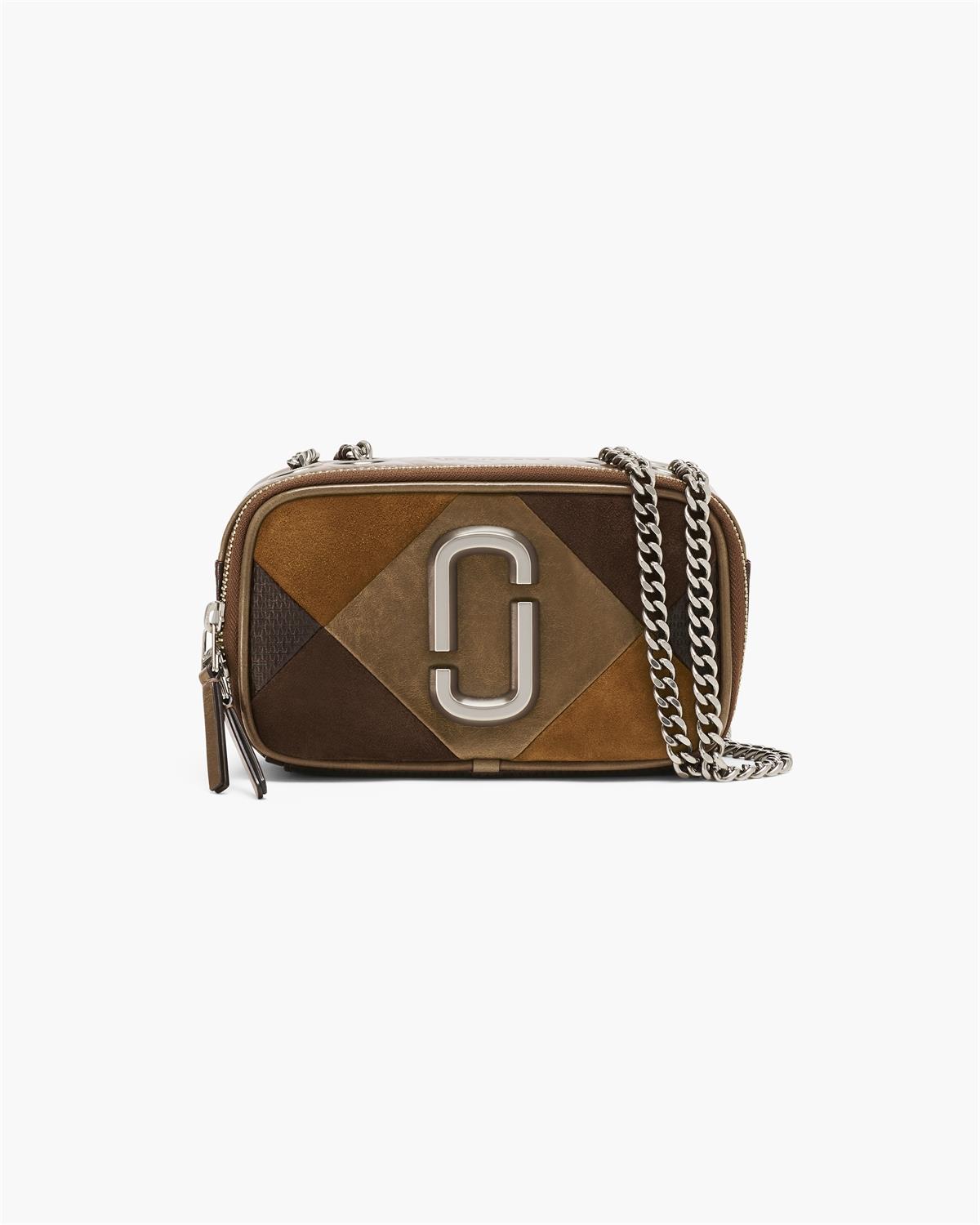 The Suede Patchwork Softshot Bag