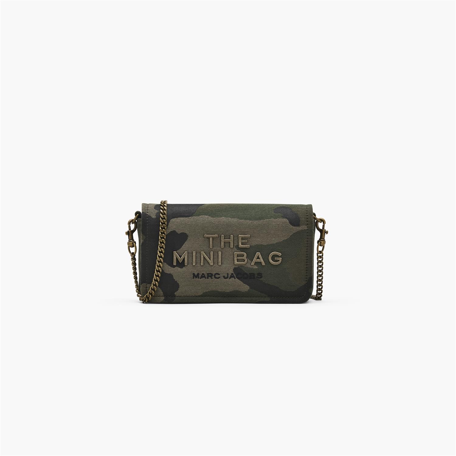 The Camo Jacquard Chain Mini Bag