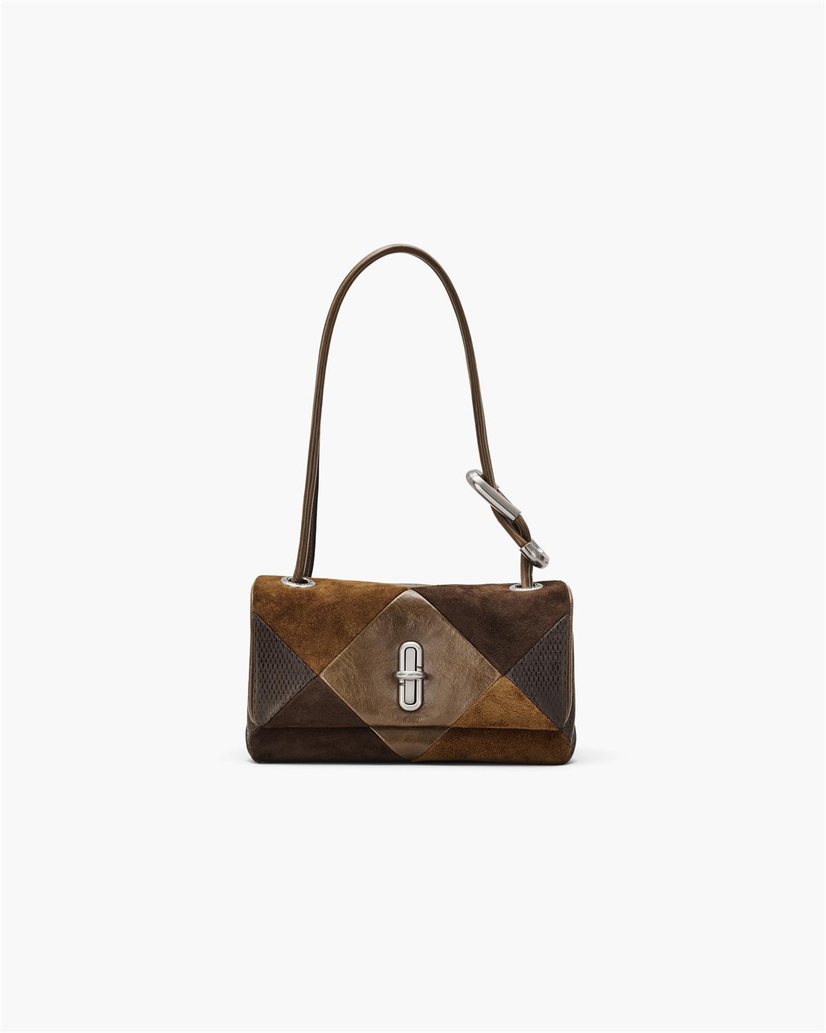 The Suede Patchwork Mini Shoulder Bag