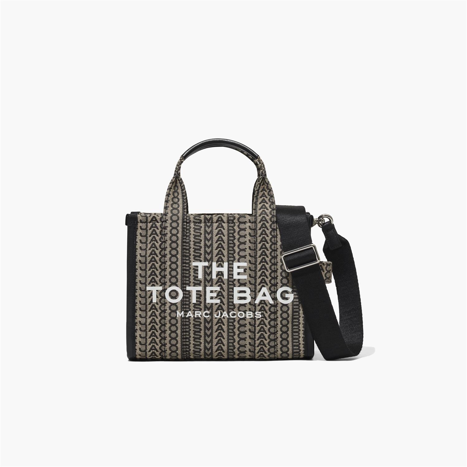 Small Monogram Jacquard Tote