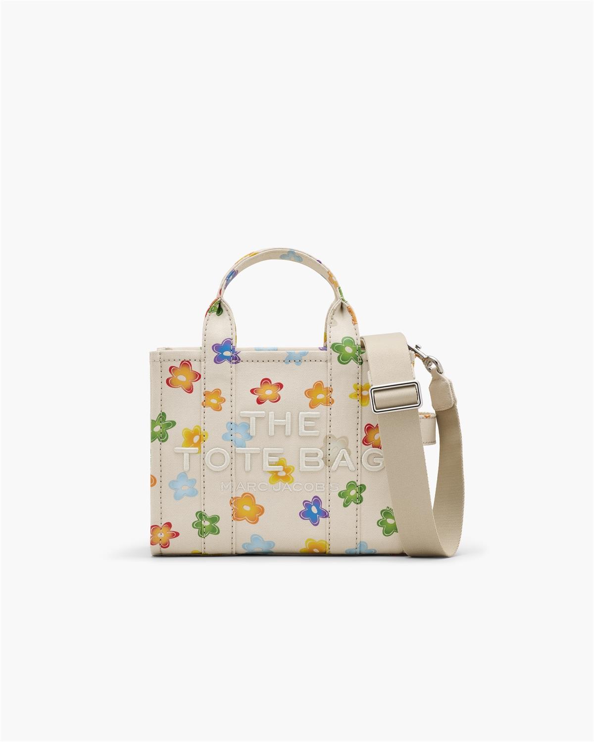 The Wild Daisy Canvas Small Tote Bag