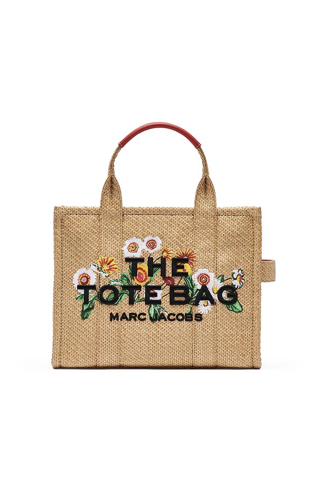 The Daisy Woven Medium Tote Bag