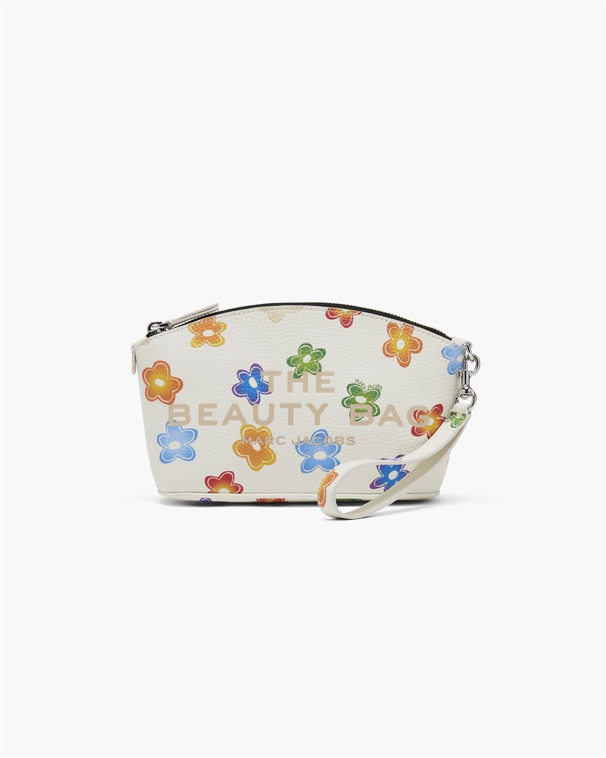 The Wild Daisy Leather Beauty Bag