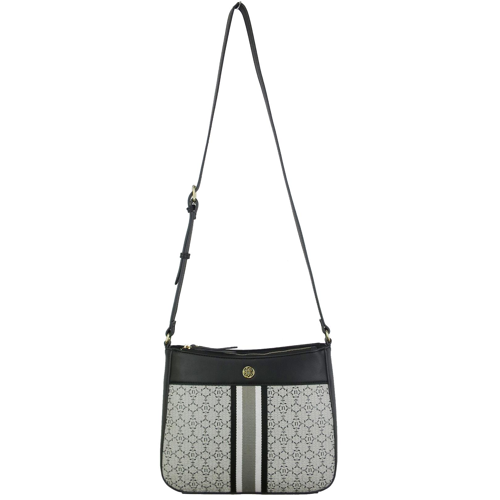 DBL Section Logo Crossbody W/Stripe