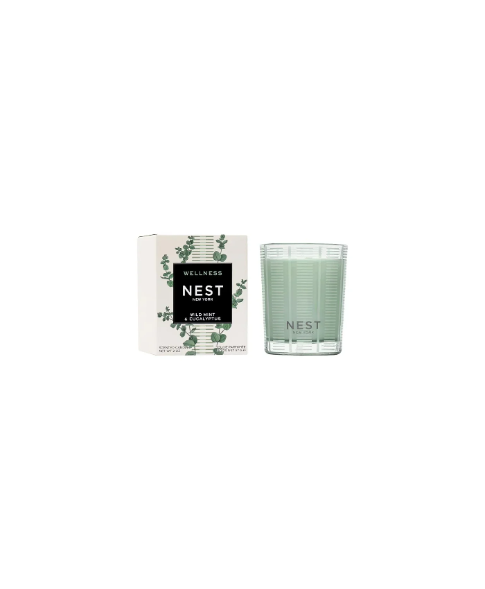 Wild Mint & Eucalyptus Votive Candle