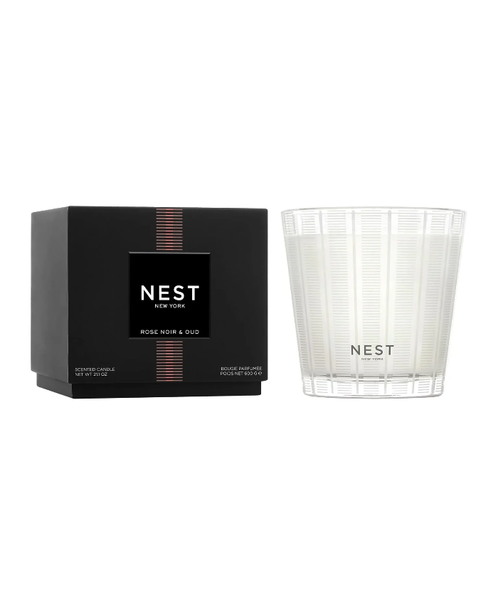 Rose Noir & Oud 3-Wick Candle