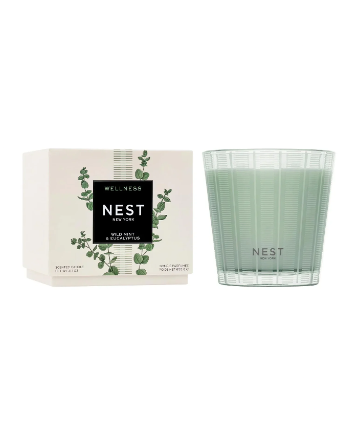 Wild Mint & Eucalyptus 3-Wick Candle