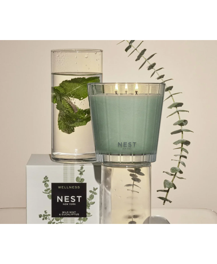 Wild Mint & Eucalyptus 3-Wick Candle