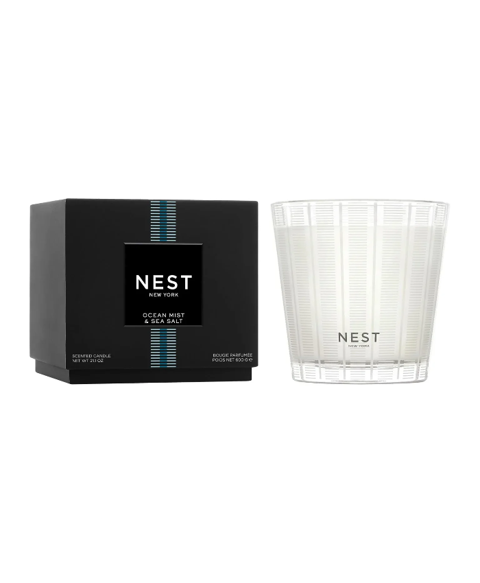 Ocean Mist & Sea Salt 3-Wick Candle