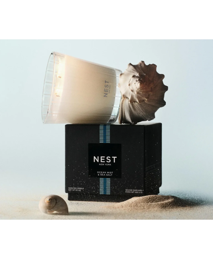 Ocean Mist & Sea Salt 3-Wick Candle