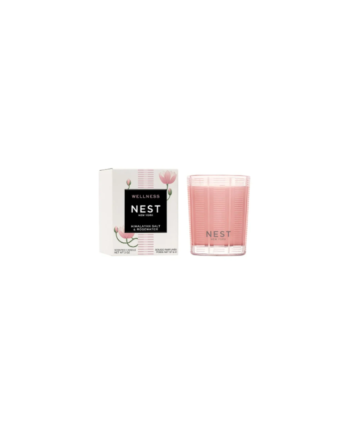 Himalayan Salt & Rosewater Votive Candle