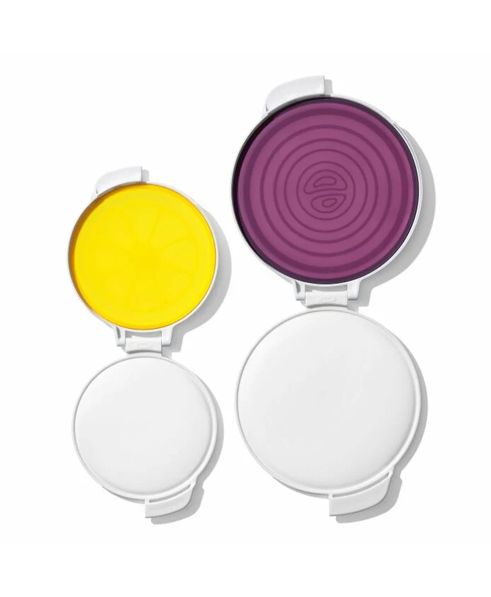 Cut & Keep Silicone Produce Saver Set