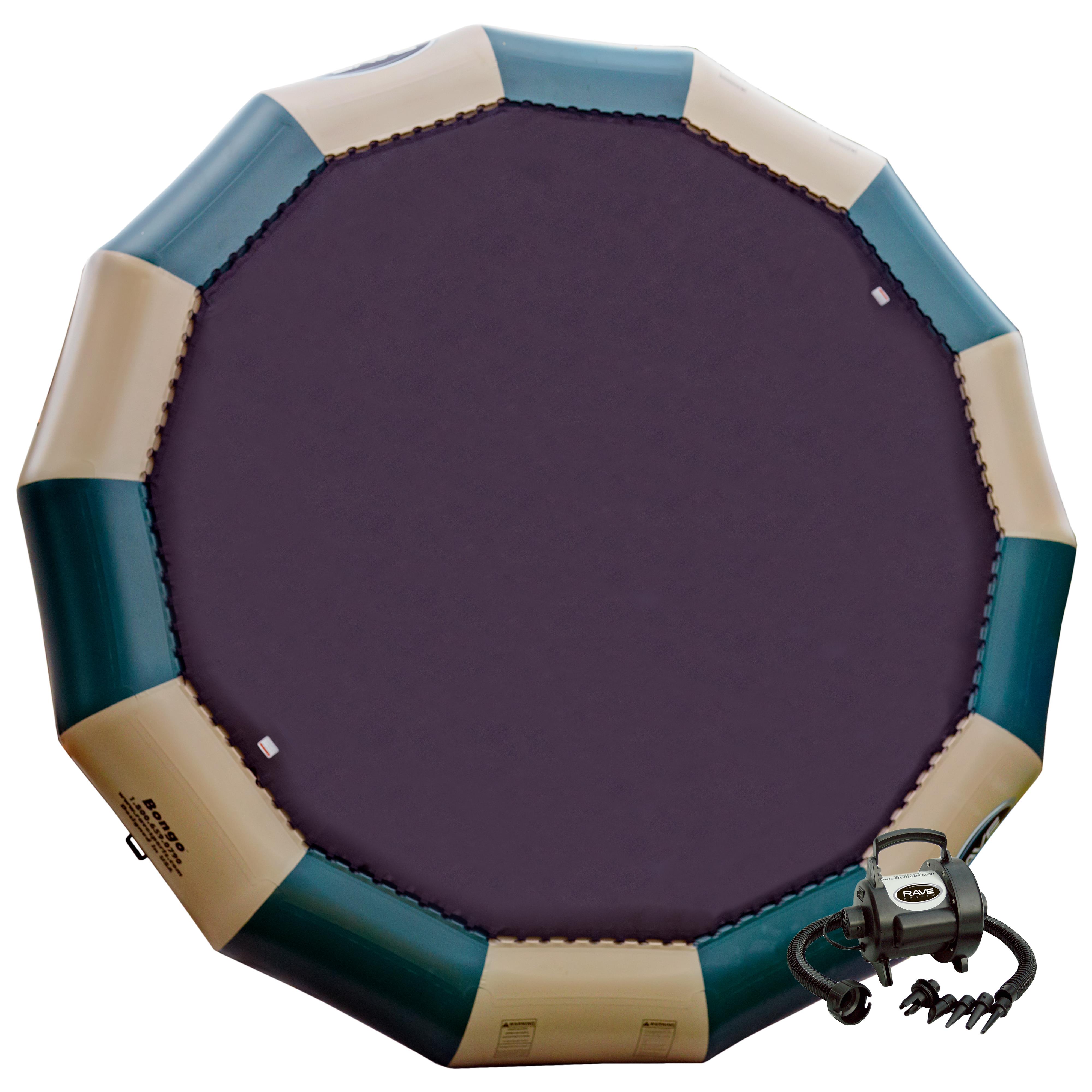 RAVE Sports - Bongo 20 Water Bouncer W/High Speed Inflator/Deflator - Northwoods