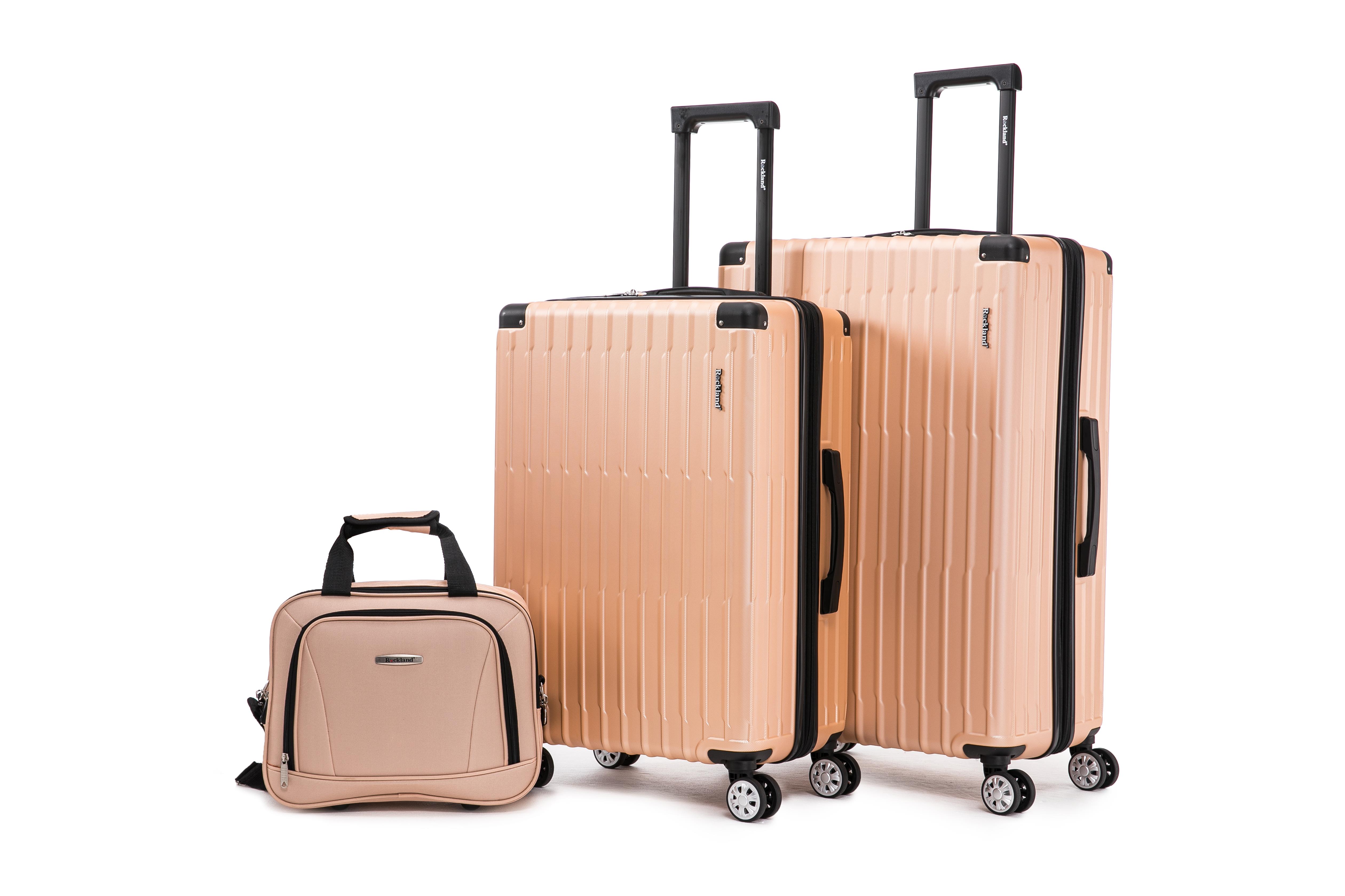 Costa Mesa 3 Pc. Luggage Set - Champagne