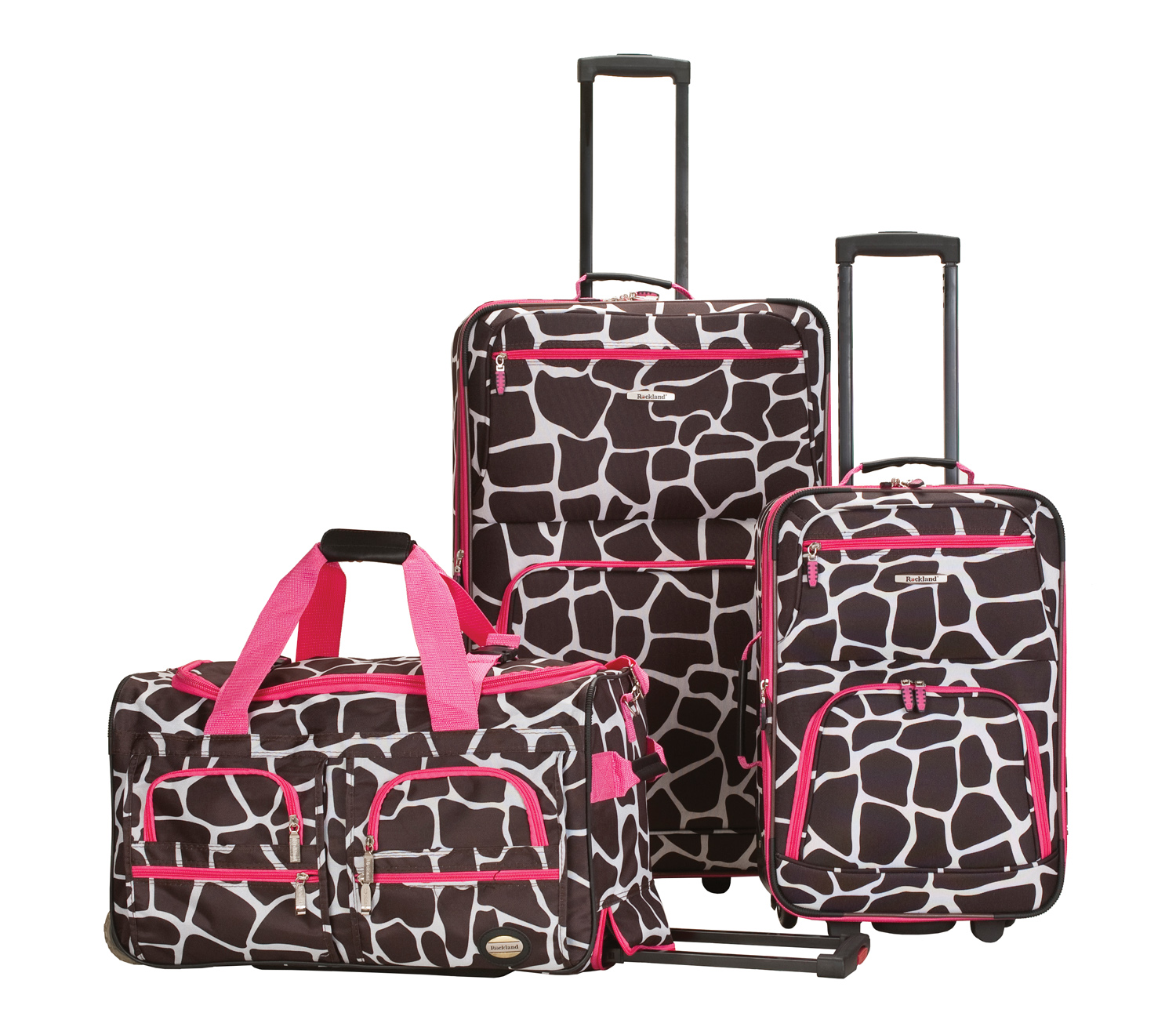 Journey II 3 Pc. Set - Pink Giraffe