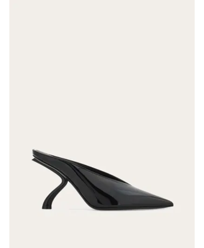 S-shaped Heel Mule