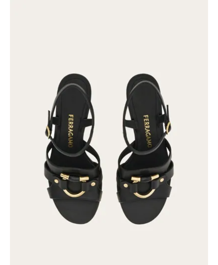 Gancini Ornament Sandal