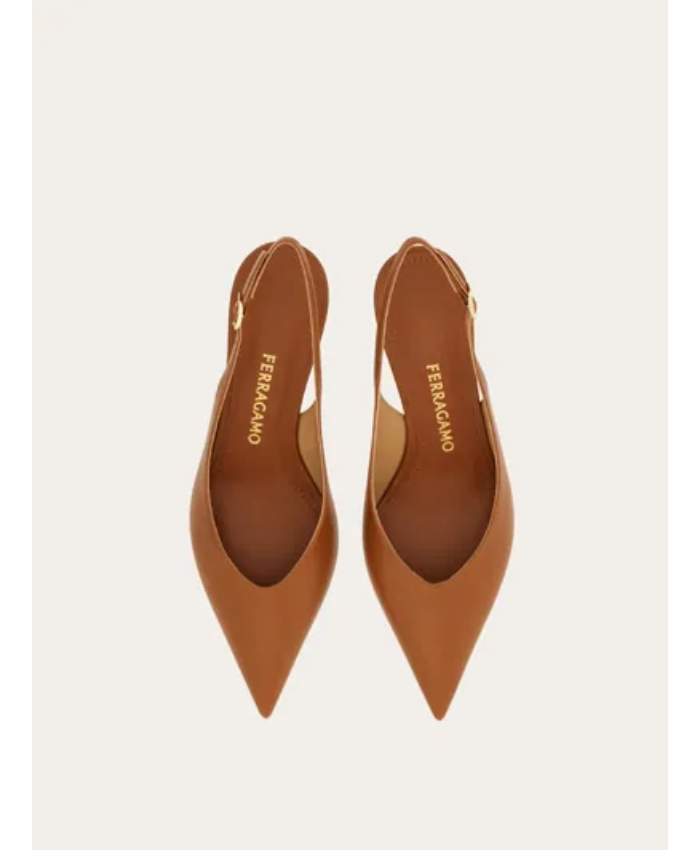 S-shaped Heel SlingbackV