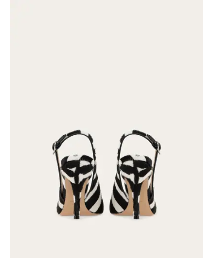 Maxi Gancini slingback pump